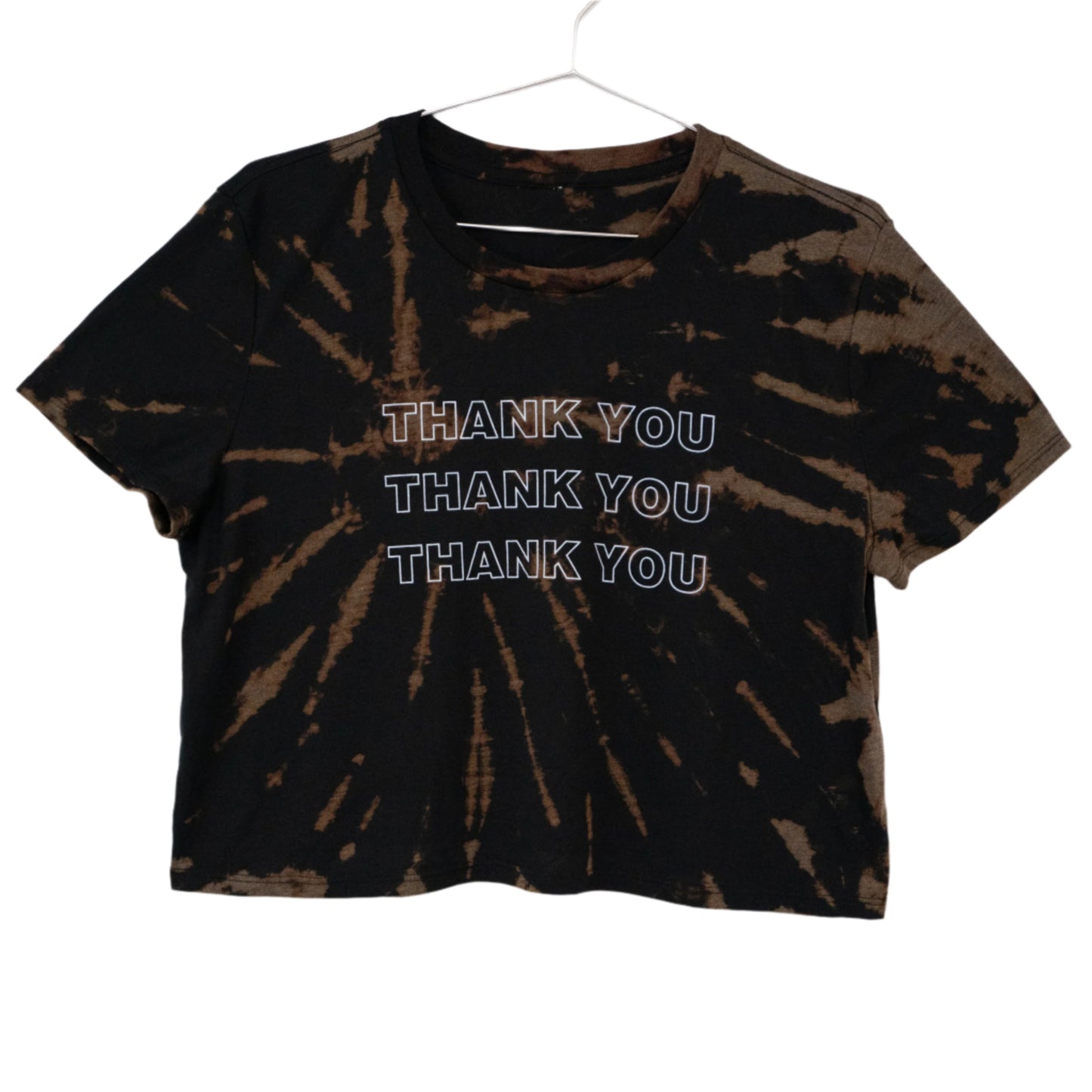 THANK YOU, I LOVE YOU BABY T, BLEACH DYED SZ M