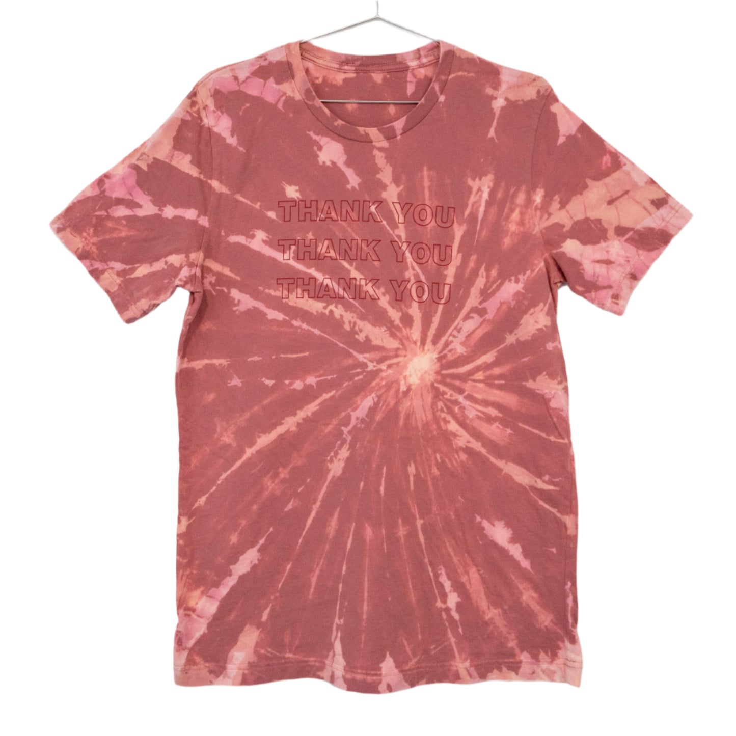 THE BOYFRIEND T THANK YOU I LOVE YOU BLEACH DYED SZ M