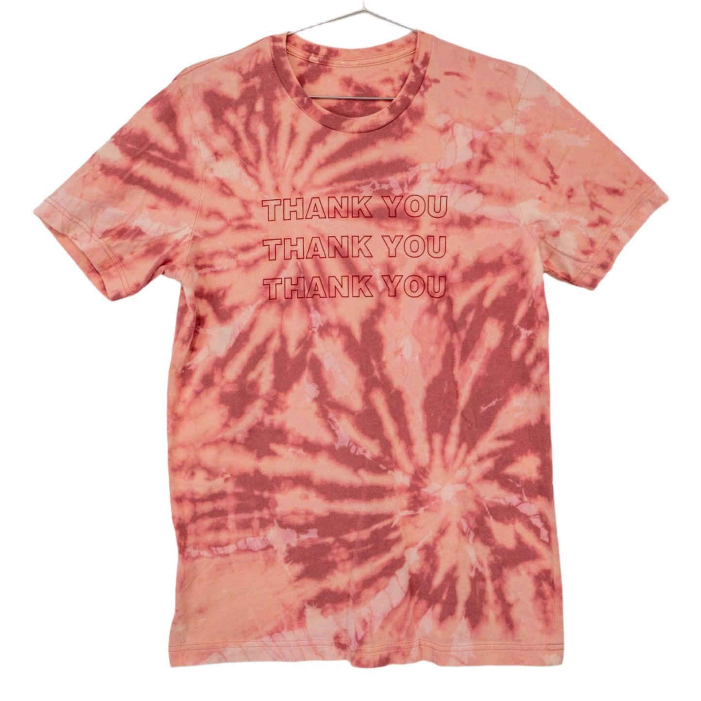 THE BOYFRIEND T THANK YOU I LOVE YOU BLEACH DYED SZ M