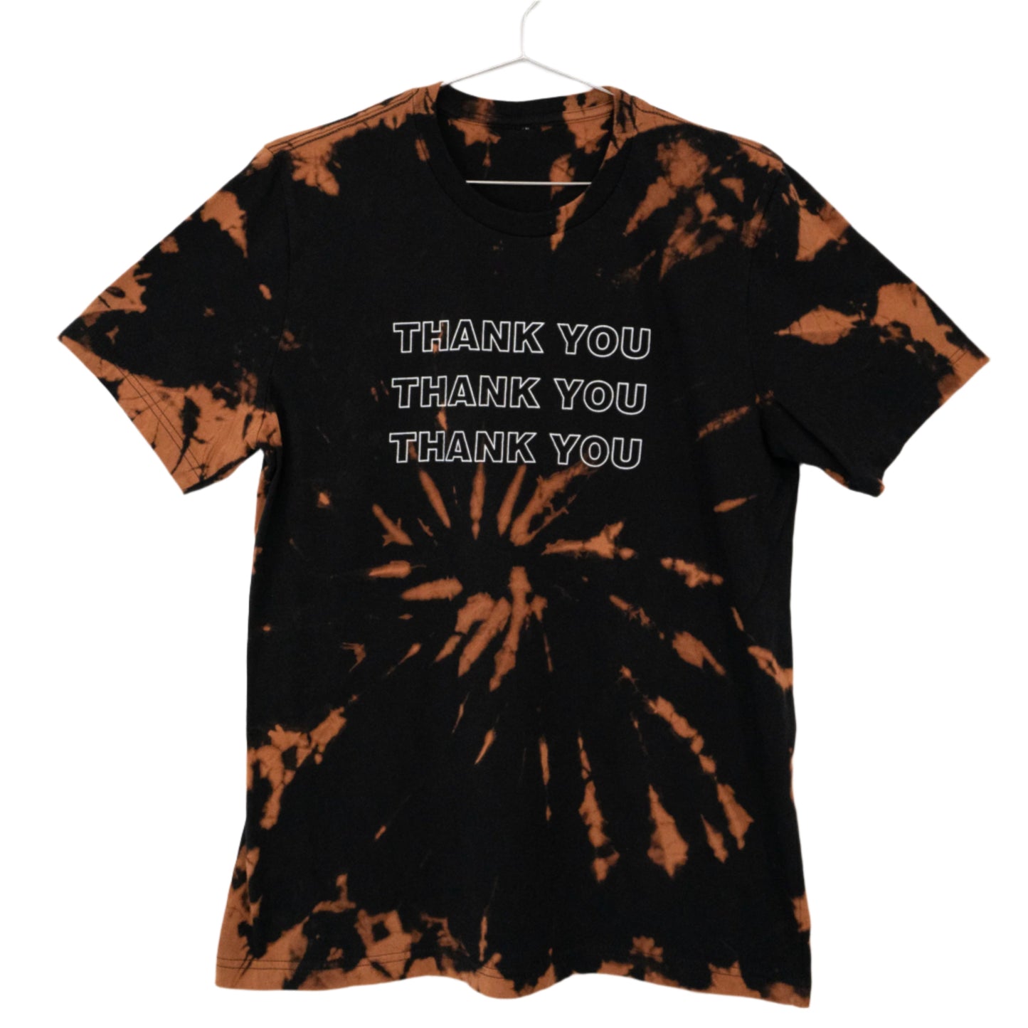 THE BOYFRIEND T THANK YOU I LOVE YOU BLEACH DYED SZ L
