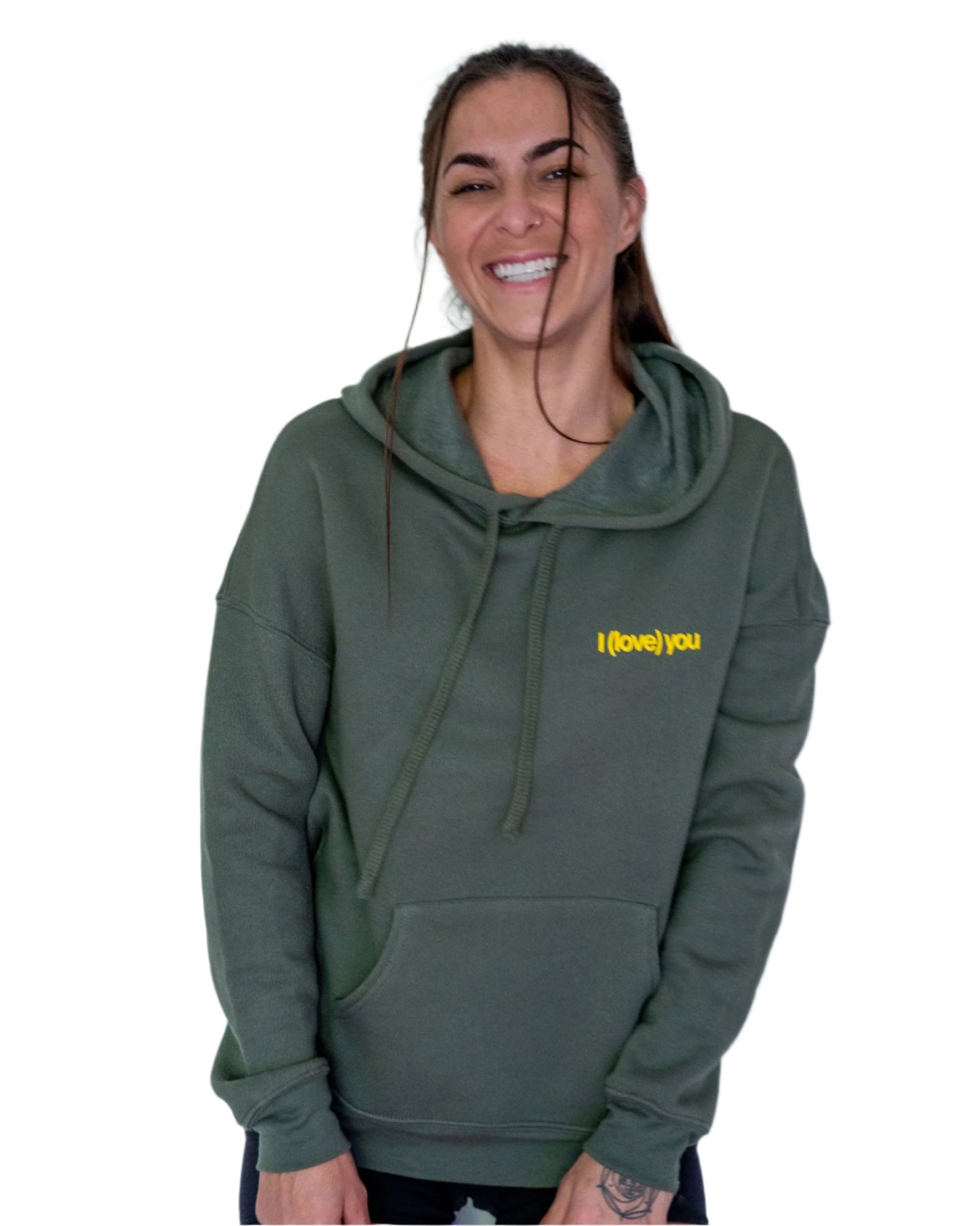 FULL LENGTH HOODIE I(LOVE)YOU