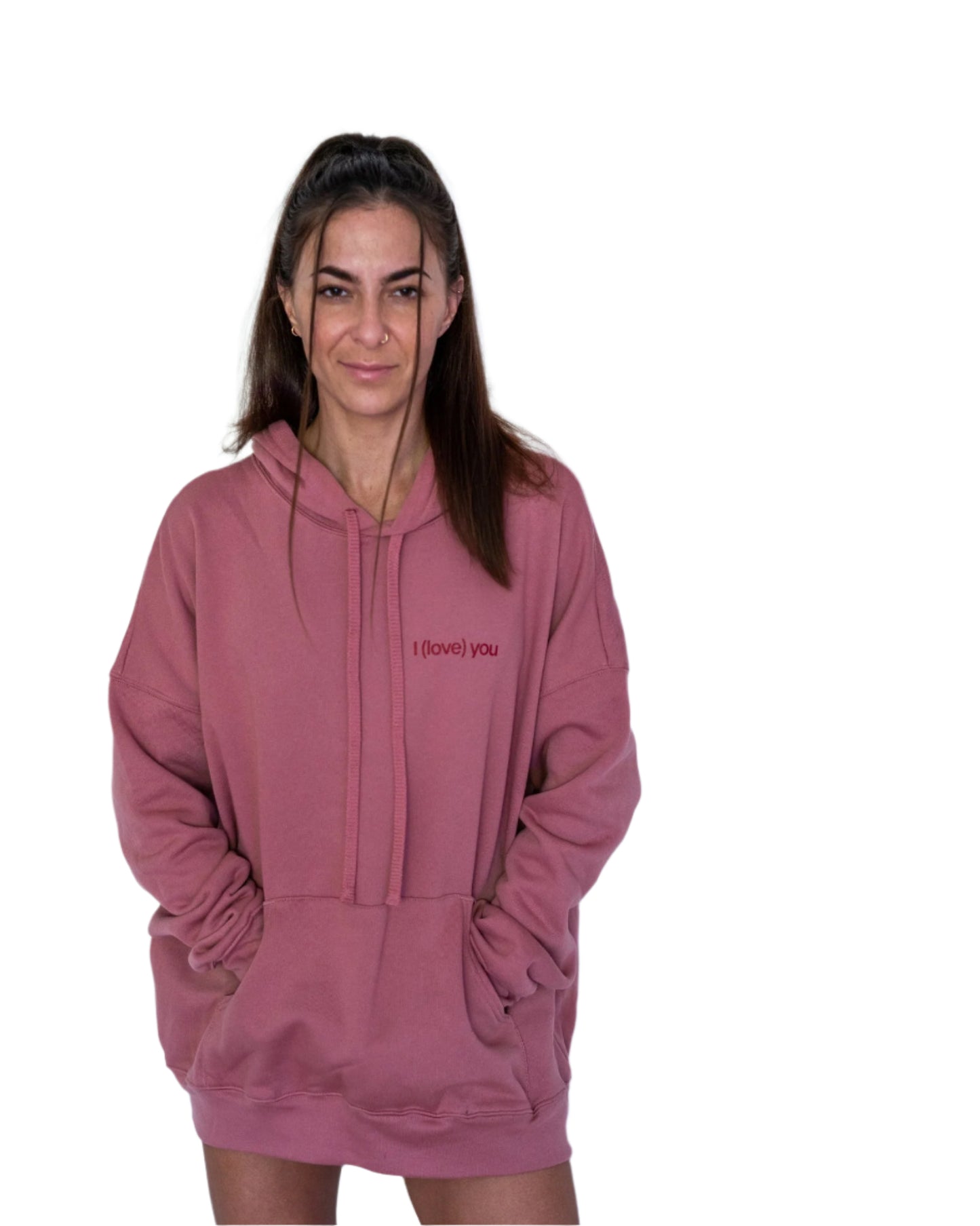 FULL LENGTH HOODIE I(LOVE)YOU