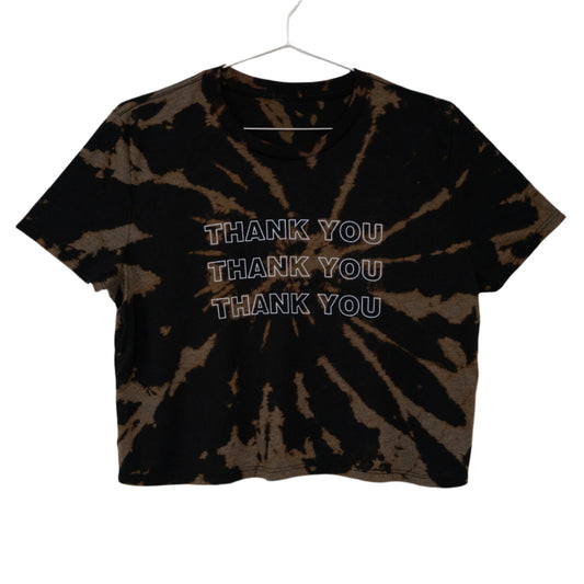 THANK YOU, I LOVE YOU BABY T, BLEACH DYED SZ M