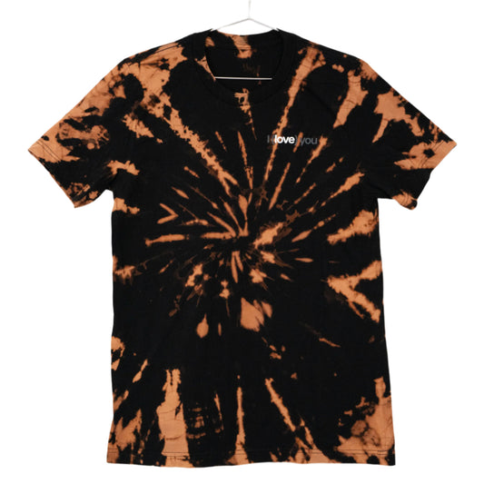 THE BOYFRIEND T I(LOVE)YOU BLEACH DYED SZ M