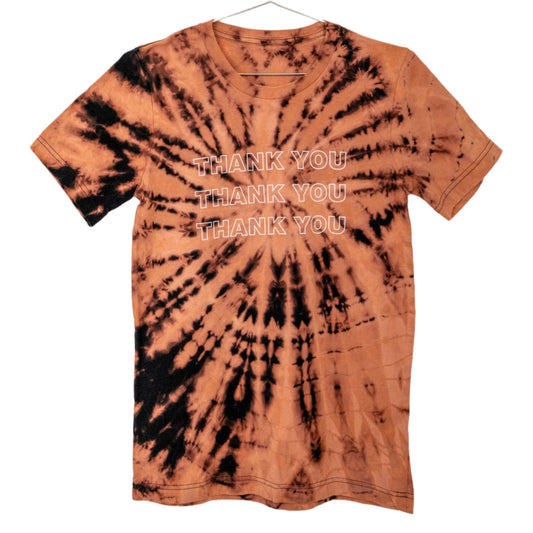 THE BOYFRIEND T THANK YOU I LOVE YOU BLEACH DYED SZ S