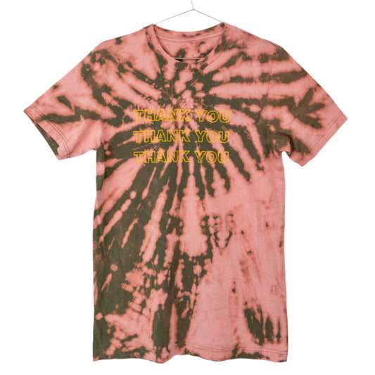 THE BOYFRIEND T THANK YOU I LOVE YOU BLEACH DYED SZ M