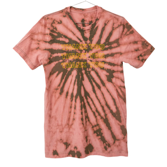 THE BOYFRIEND T THANK YOU I LOVE YOU BLEACH DYED SZ M