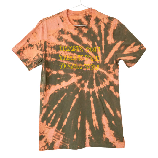 THE BOYFRIEND T THANK YOU I LOVE YOU BLEACH DYED SZ M