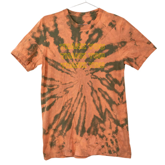 THE BOYFRIEND T THANK YOU I LOVE YOU BLEACH DYED SZ M