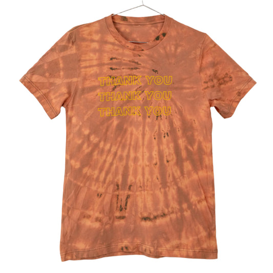THE BOYFRIEND T THANK YOU I LOVE YOU BLEACH DYED SZ M