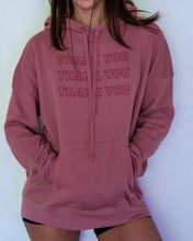 Load image into Gallery viewer, FULL LENGTH HOODIE THANK YOU I LOVE YOU
