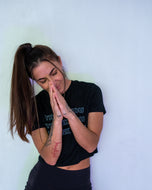 CROPPED BABY T THANK YOU I LOVE YOU